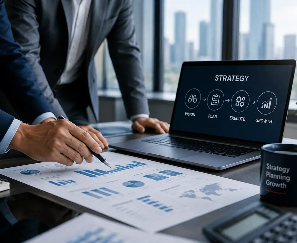 Business strategy consultancy and strategic planning