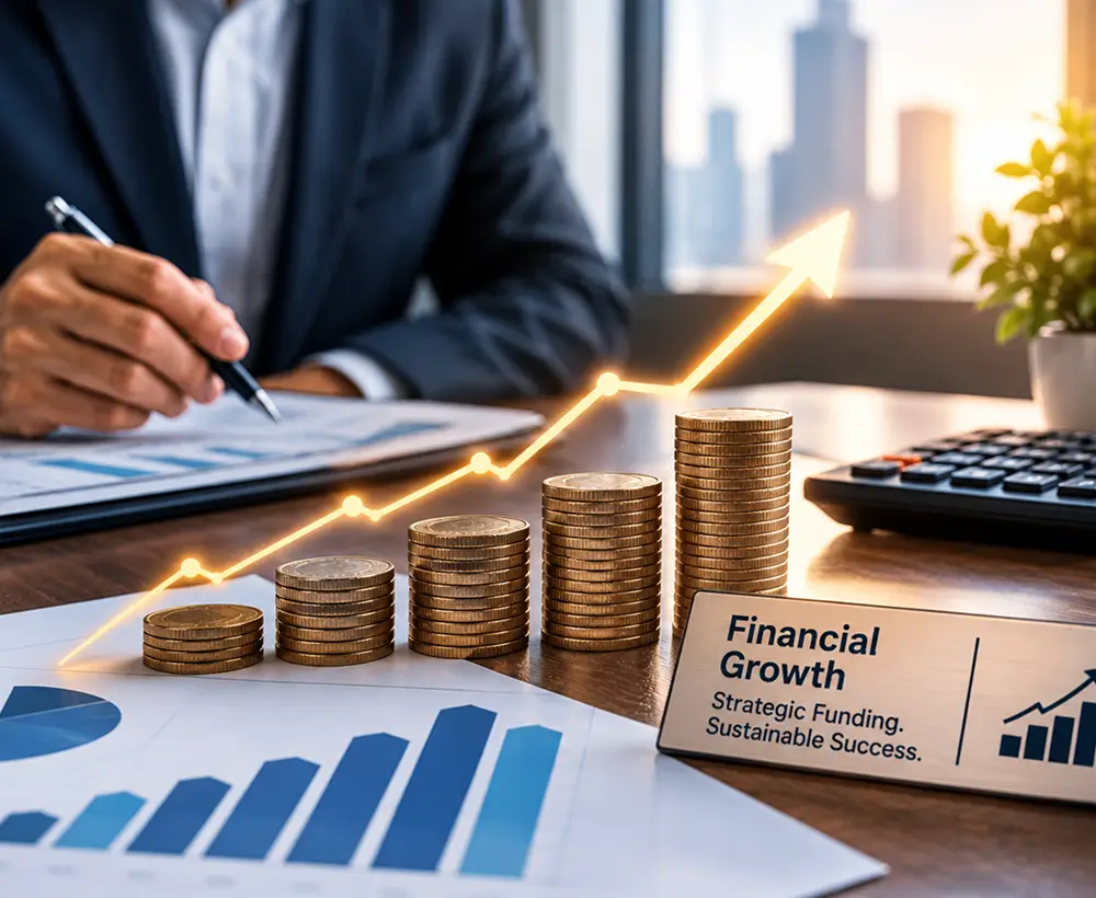 Business finance consultancy and financial growth strategy
